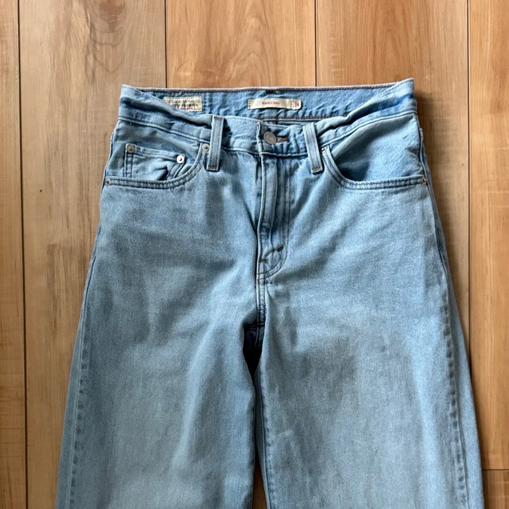 Levi’s Baggy Dad Blue Jean size 24 - Picture 2 of 3